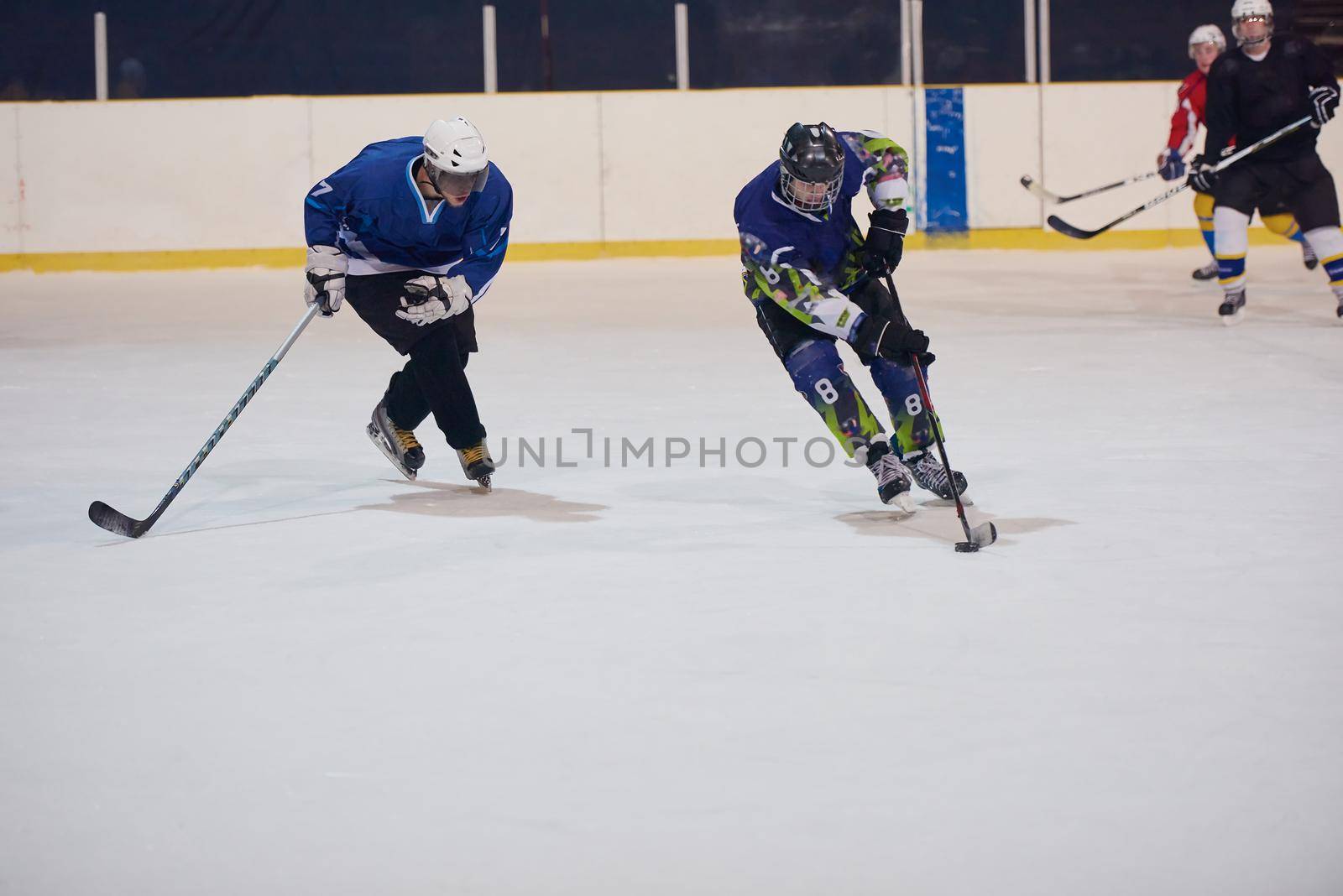ice hockey sport players by dotshock