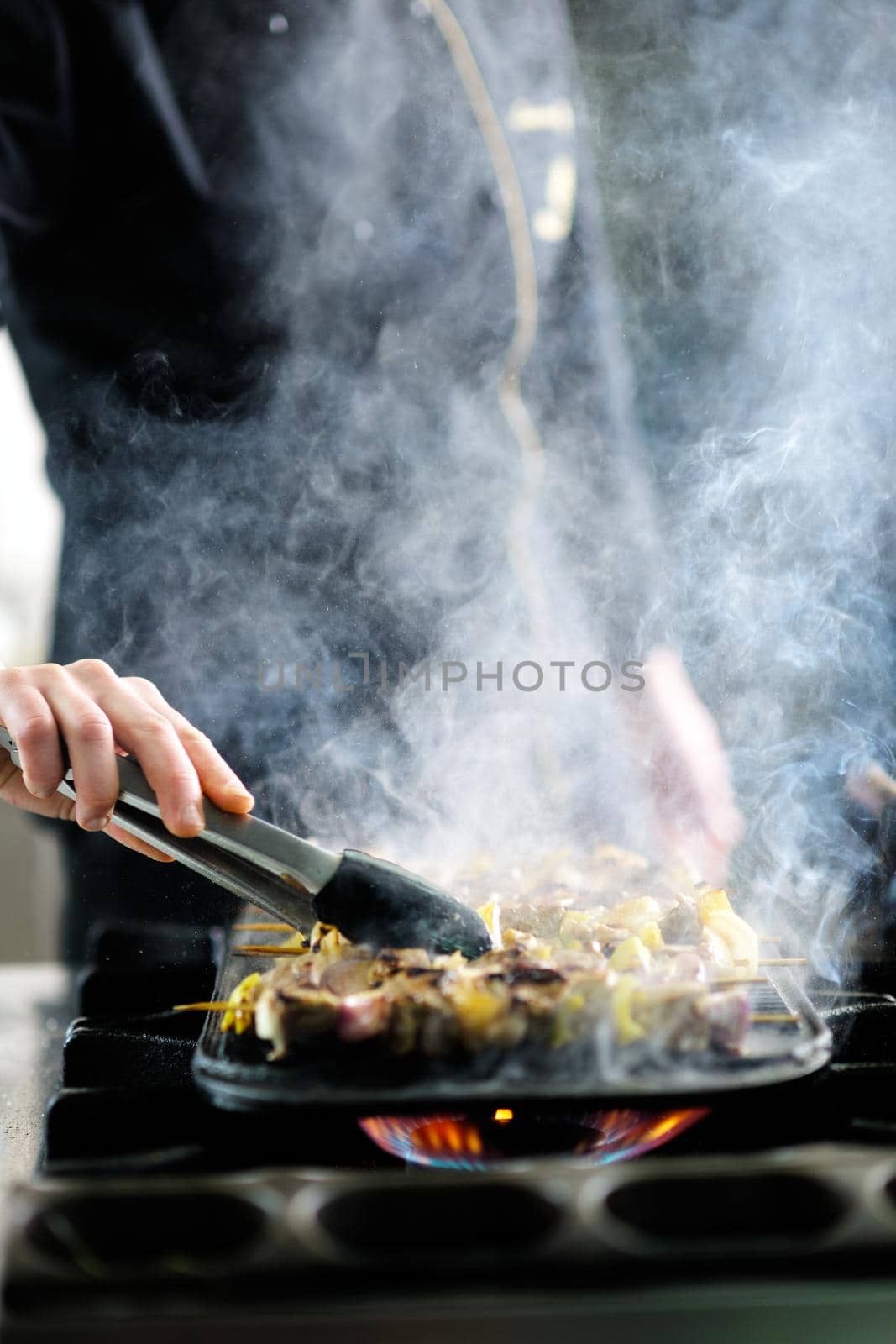 chef preparing meal by dotshock