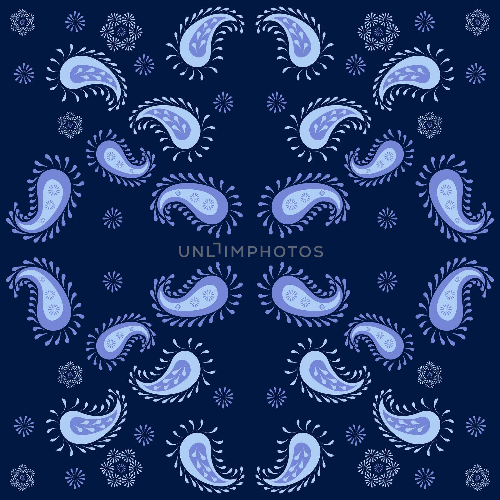 Paisley pattern. Doodle  background. Henna paisley mehndi doodles design tribal design element
