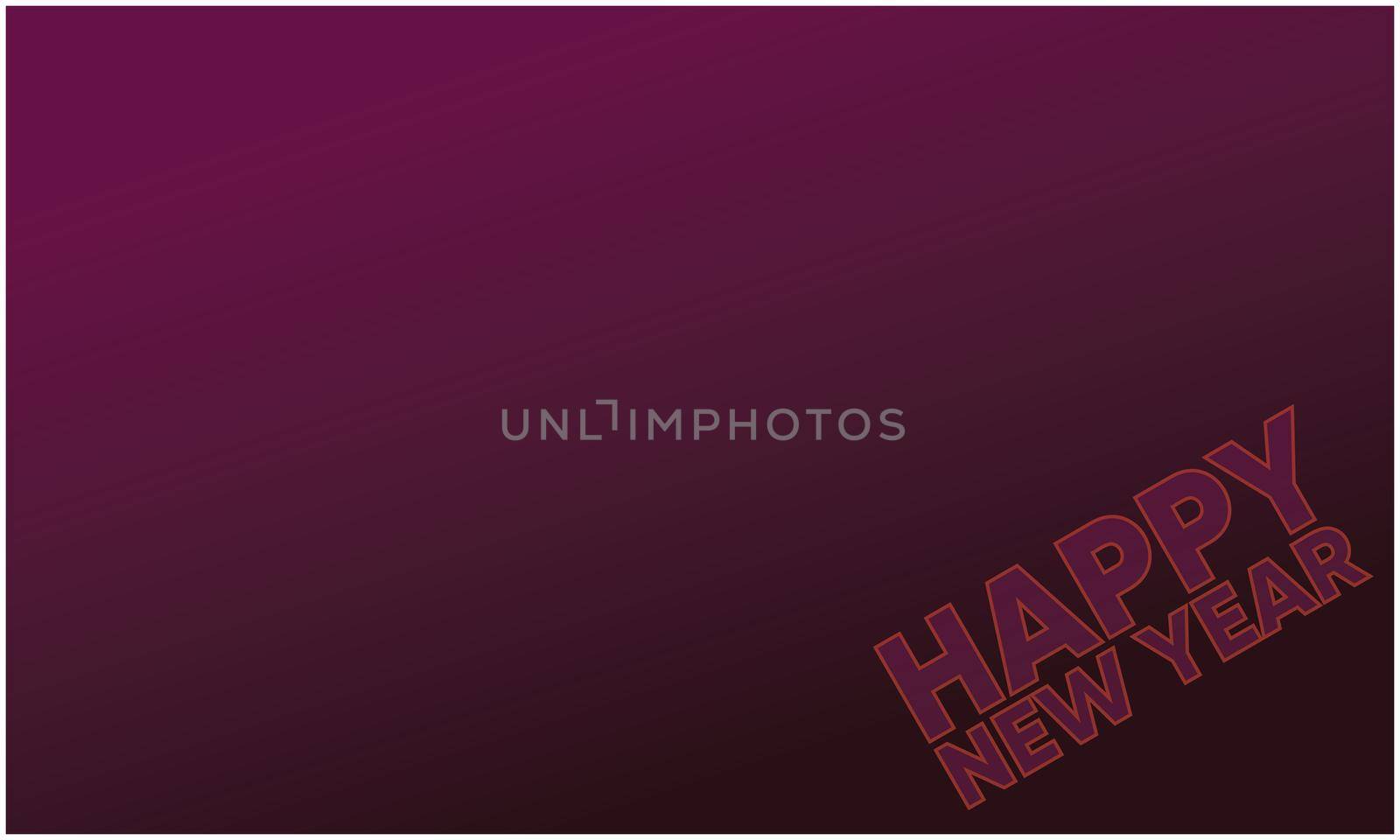 Happy New Year text effect on abstract dark Background by aanavcreationsplus