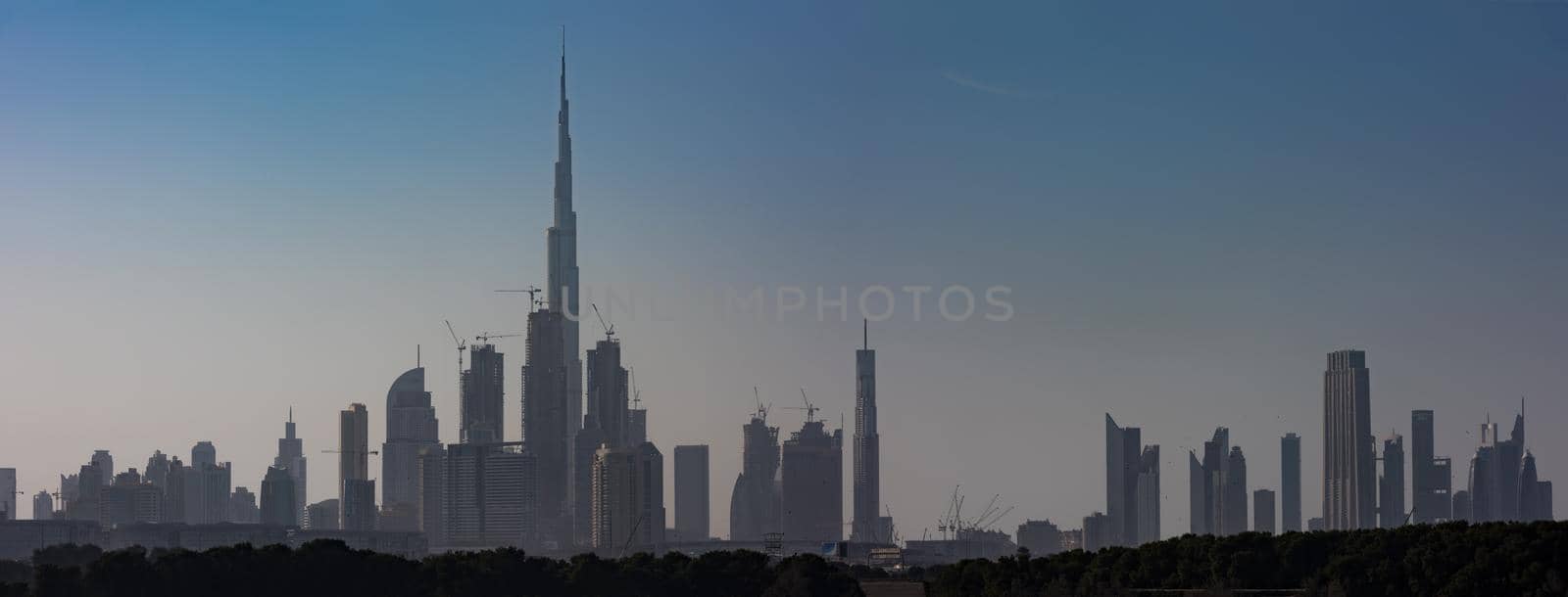 Panorama Dubai city by dotshock