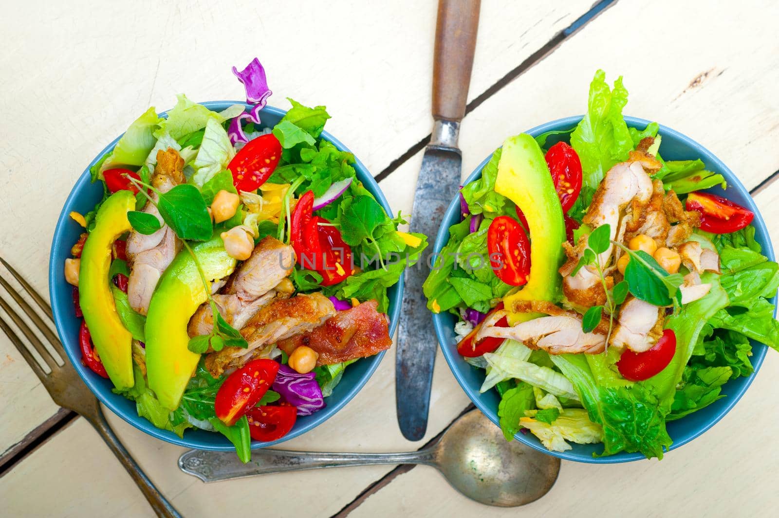 Chicken Avocado salad  by keko64