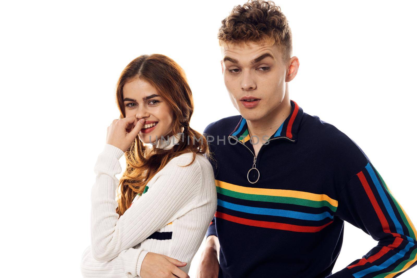 couple Flag lgbt transgender sexual minorities light background. High quality photo