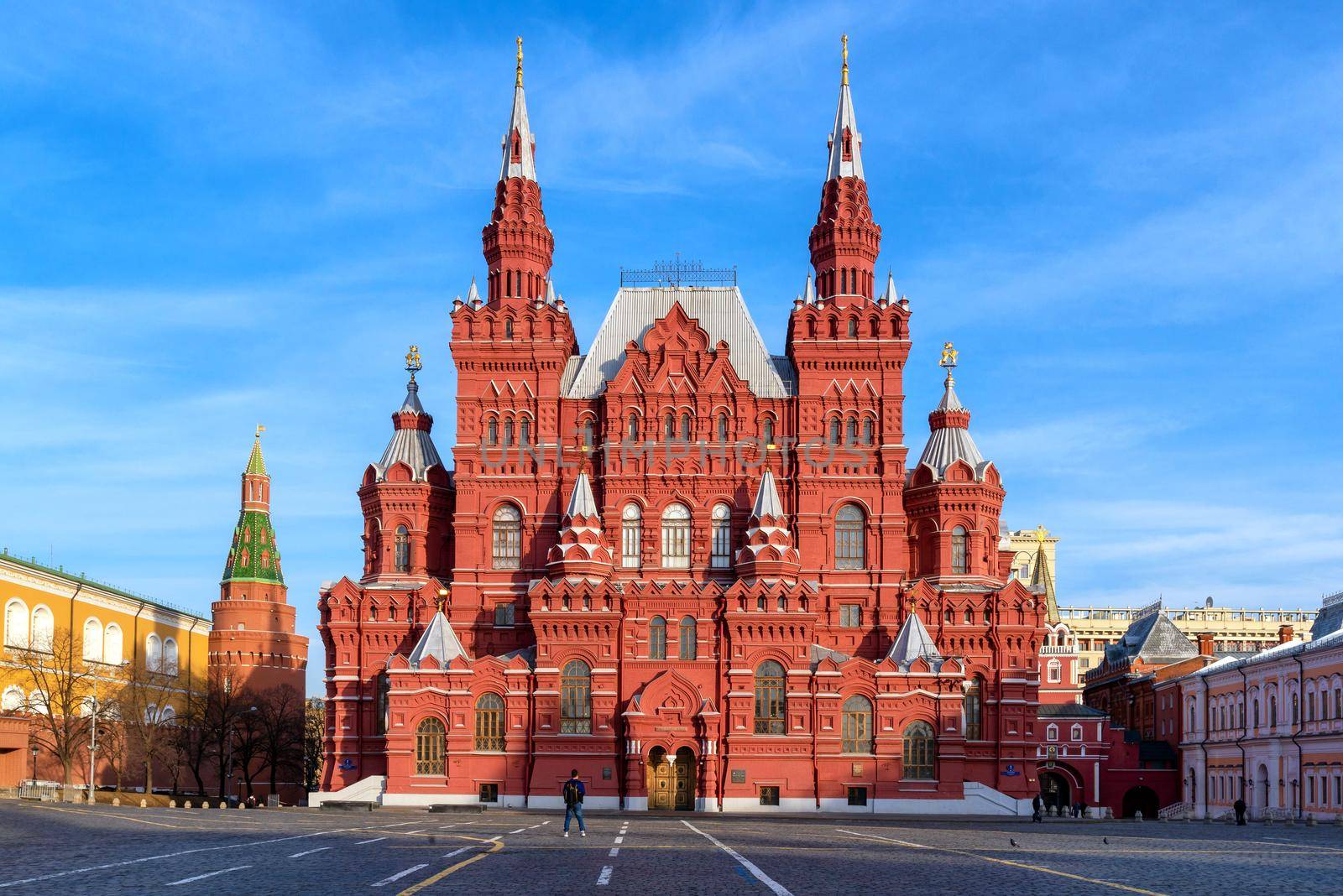 History Museum at Red Square in Moscow,Russia by Nuamfolio