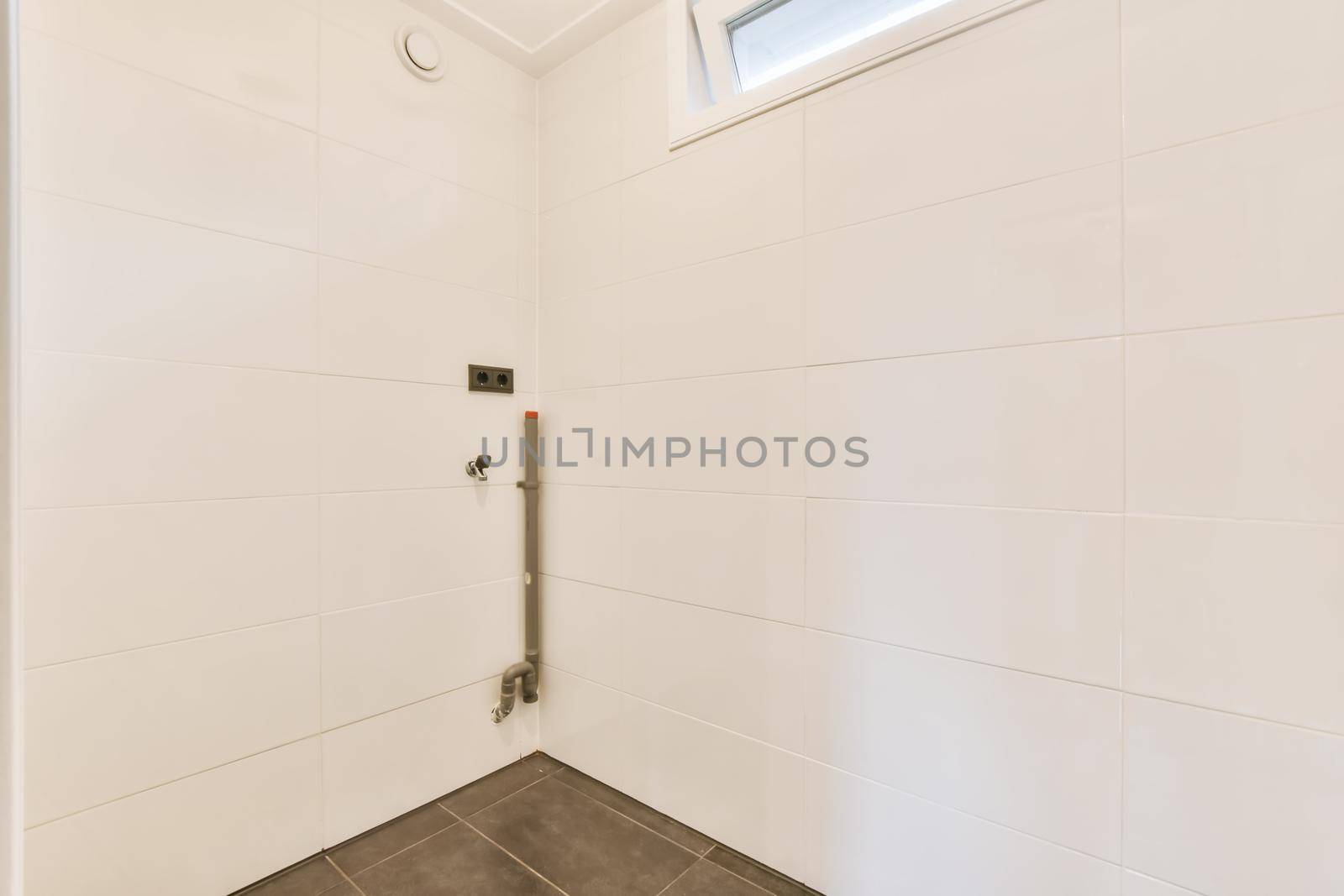 Interior of a spacious room in a luxury house