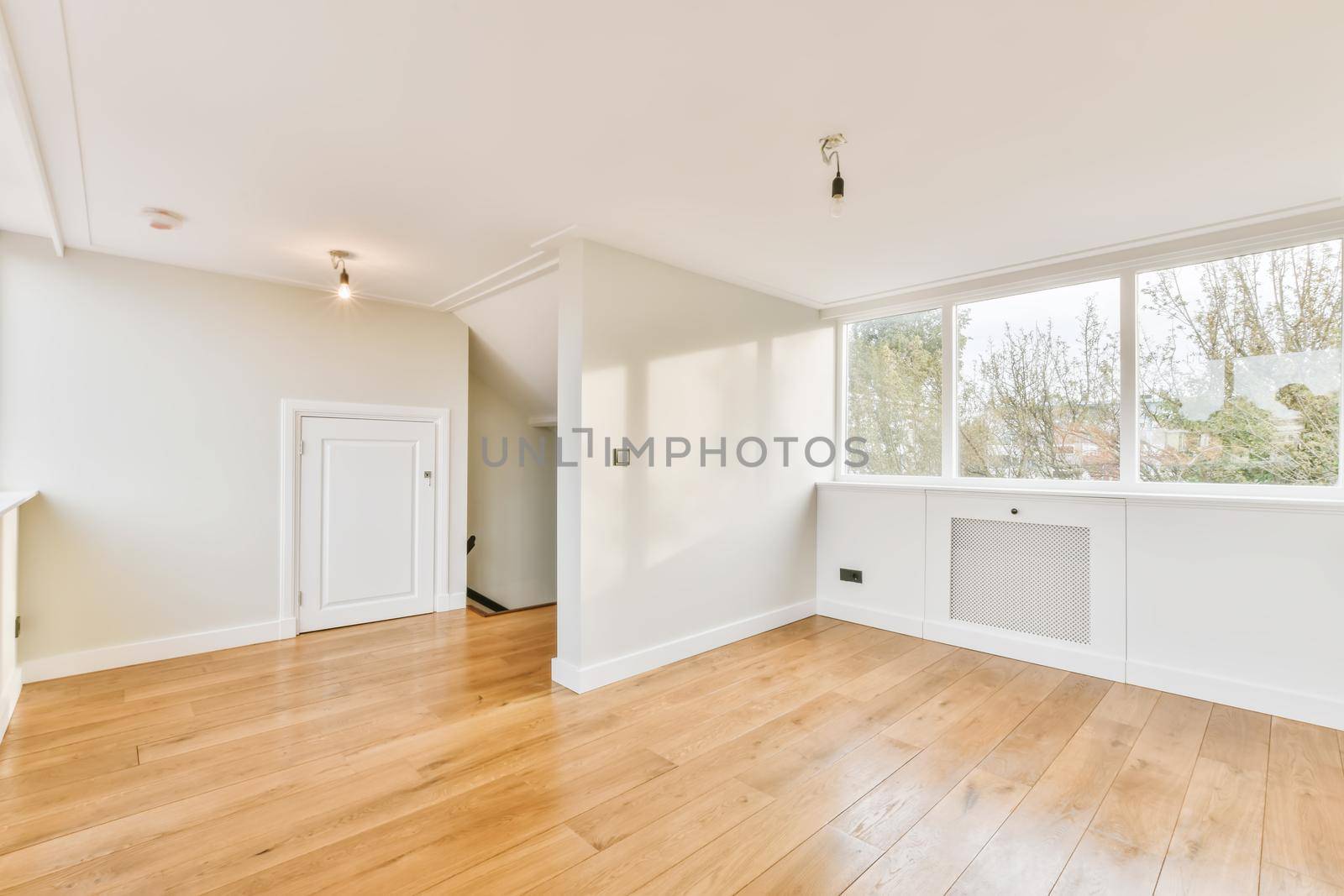 Lovely bright cozy room with large windows