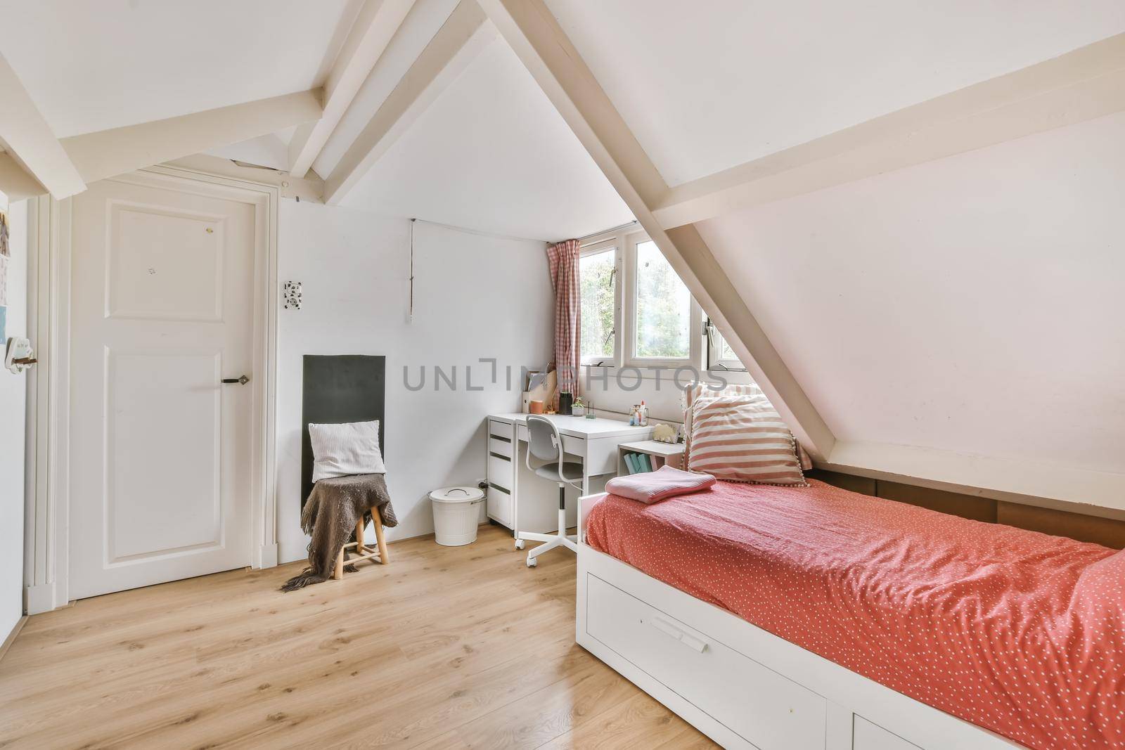 Interior design of a modern teenager's room