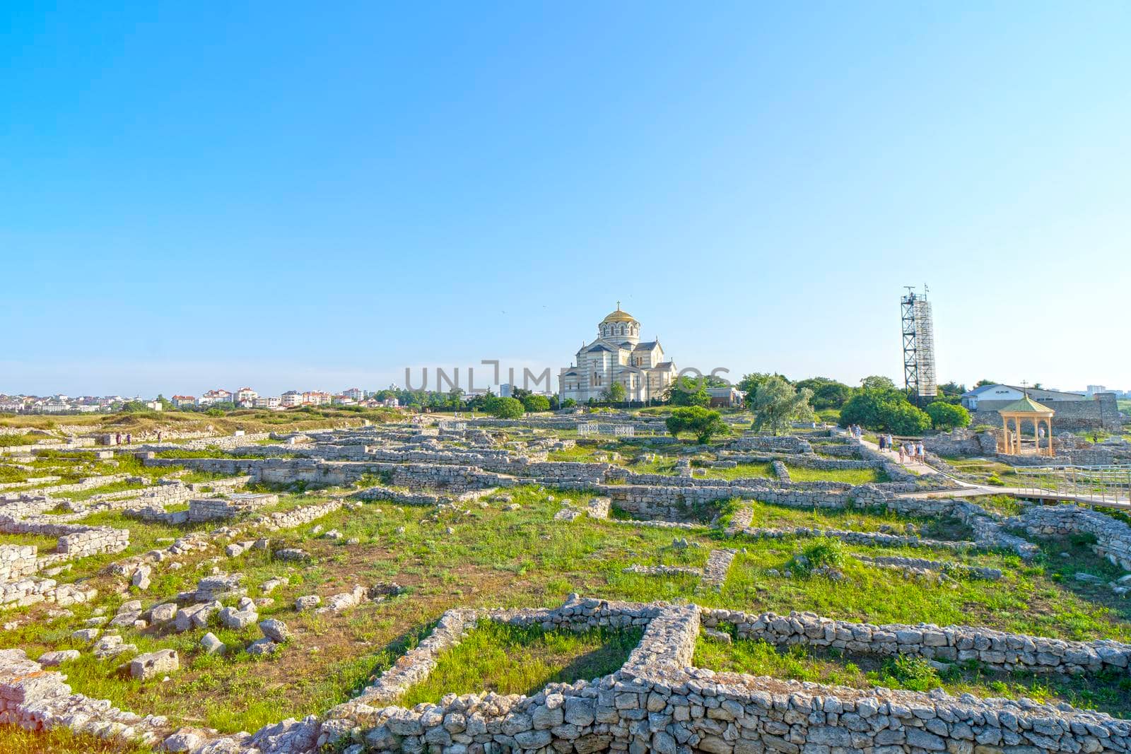 St. Vladimir's Cathedral in Chersonesos, Sevastopol.