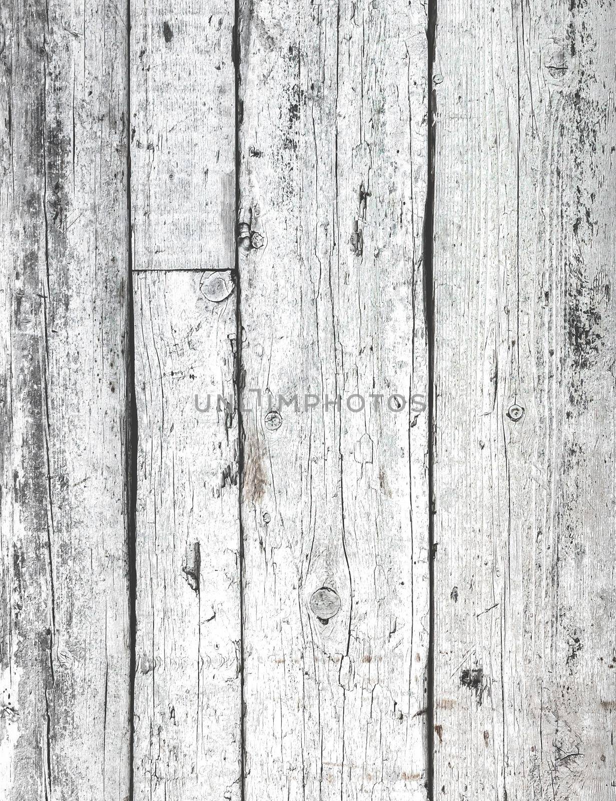 Abstract white surface and rough dirty wall background with empty template. Wooden grunge texture.
