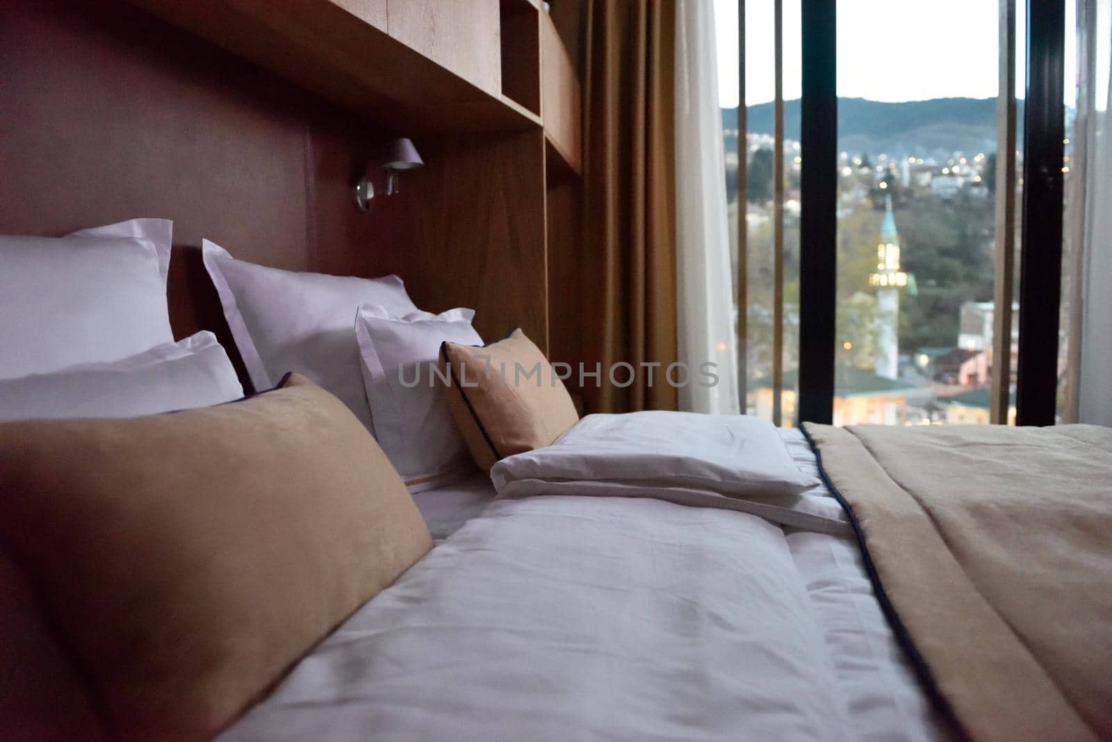 modern hotel room by dotshock
