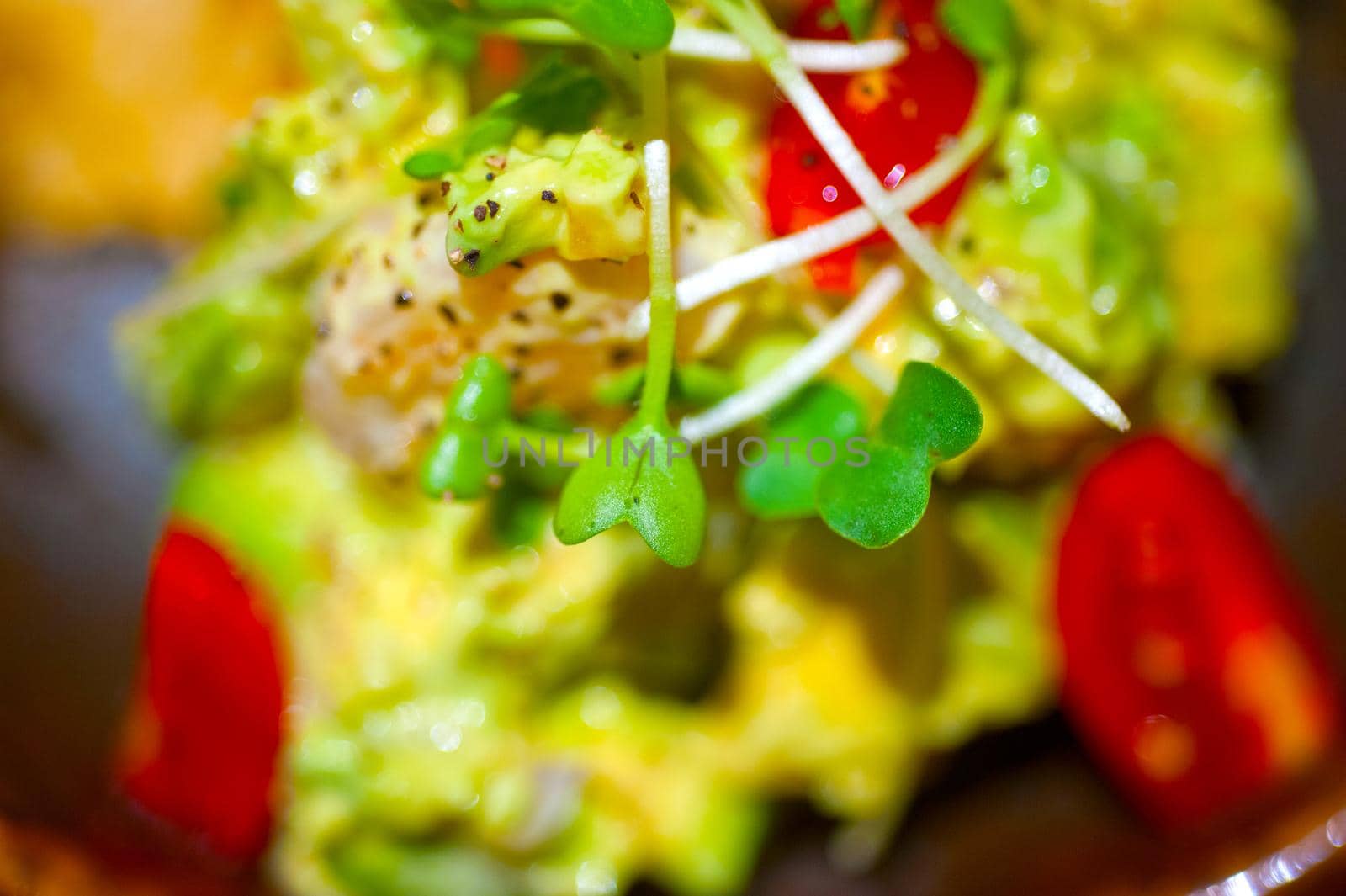 avocado and shrimps salad  by keko64