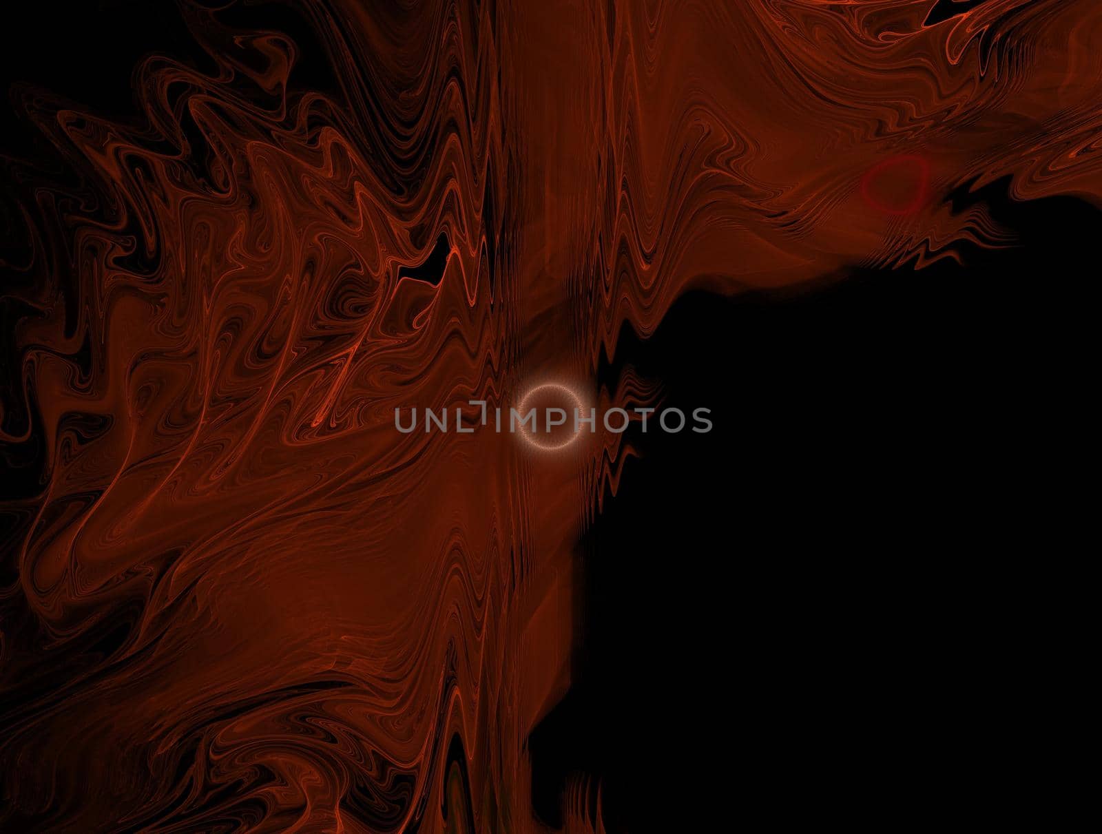Imaginatory lush fractal texture image abstract background