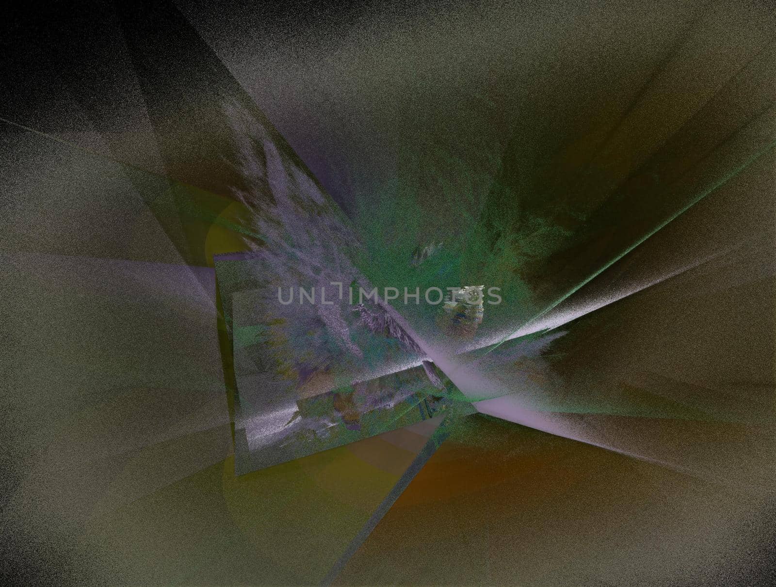 Imaginatory lush fractal texture image abstract background