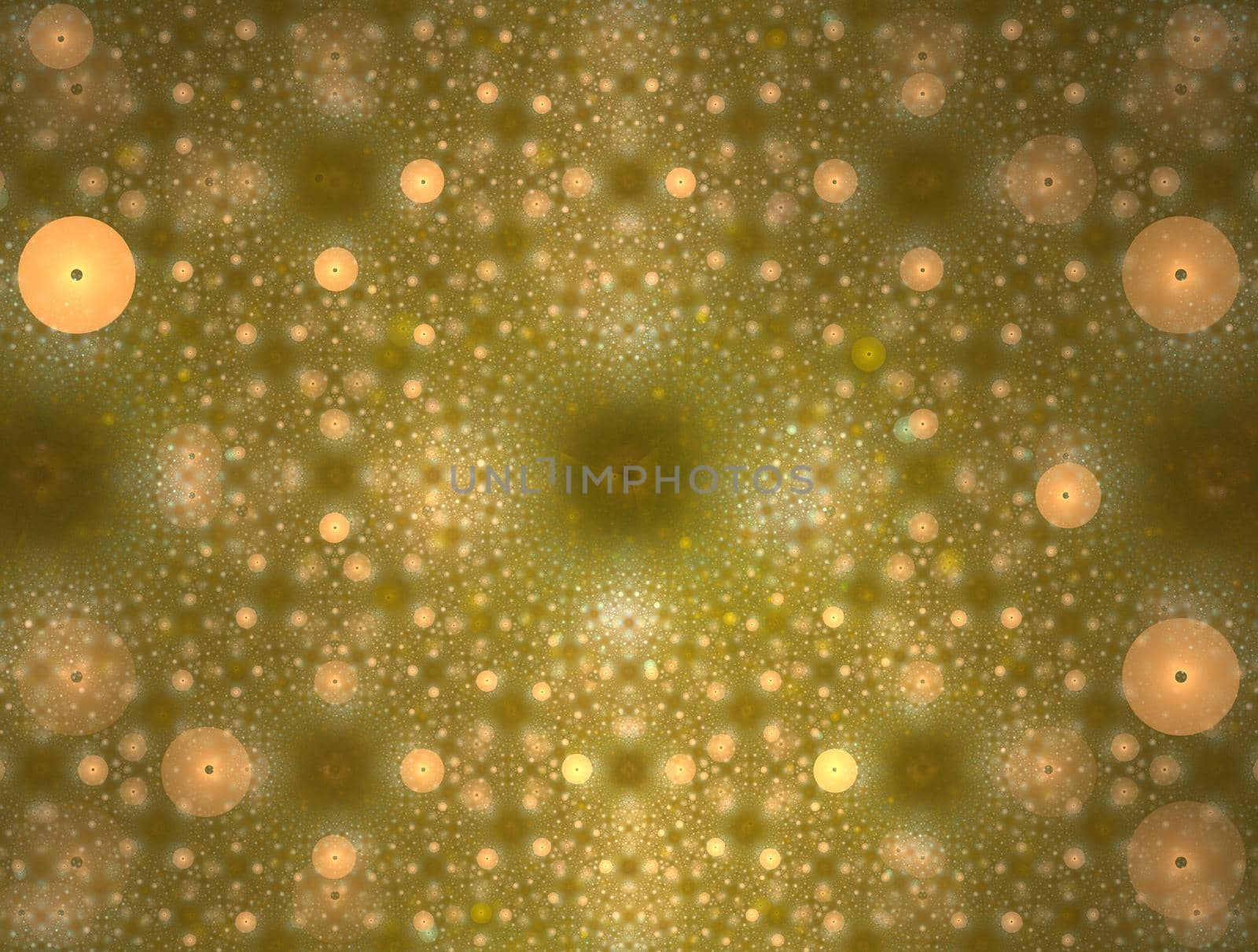 Imaginatory lush fractal texture image abstract background