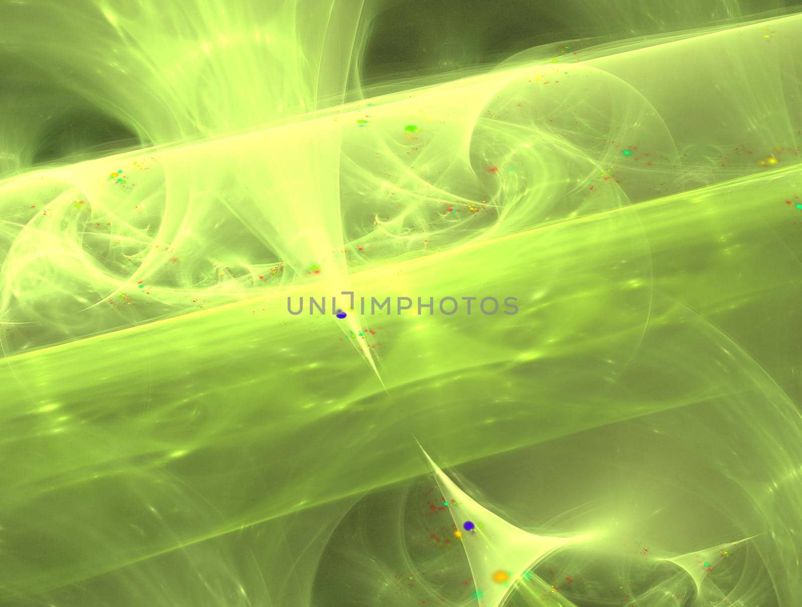 Imaginatory lush fractal texture image abstract background