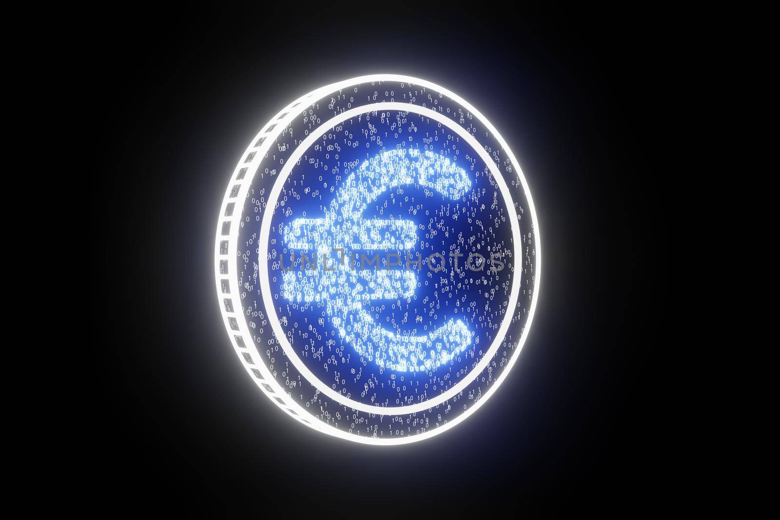 Digital currency euro. Euro finance stock trading exchange concept. Businessman touched eur currency icon on virtual financial screen. World money trade market technology.