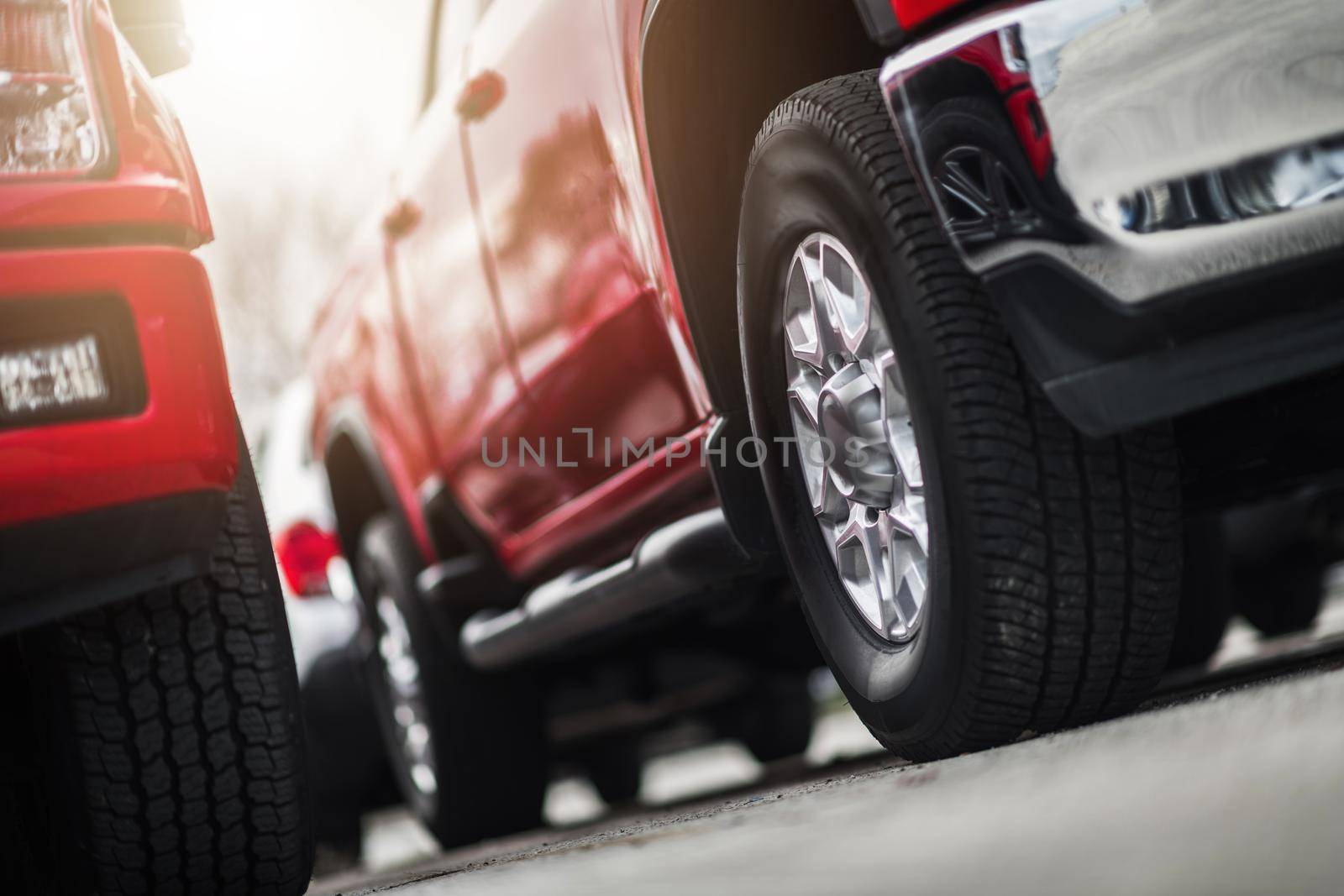 Pickup Trucks For Sale Automotive Business Theme by welcomia