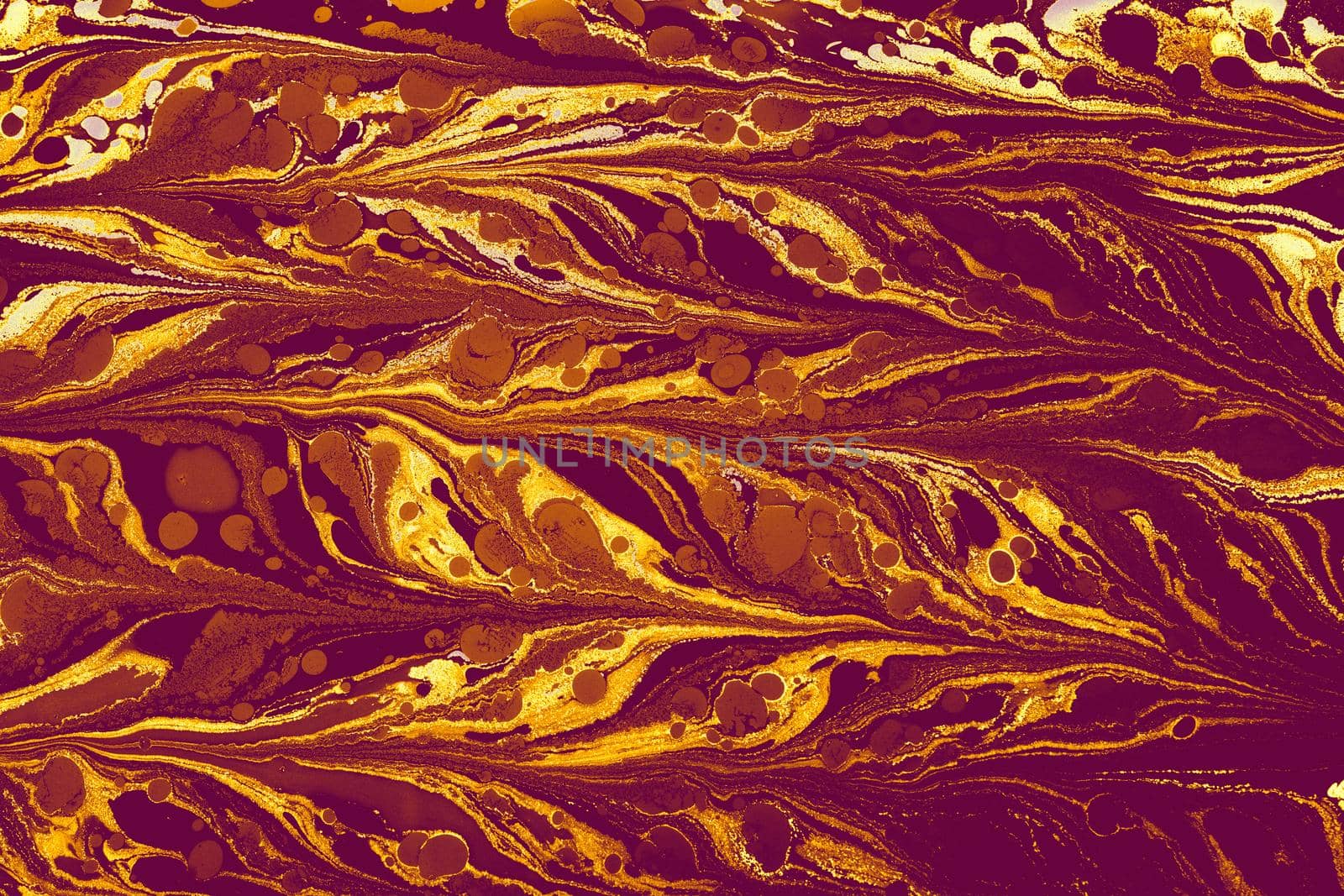Abstract creative marble pattern texture. Traditional art of Ebru marbling by berkay