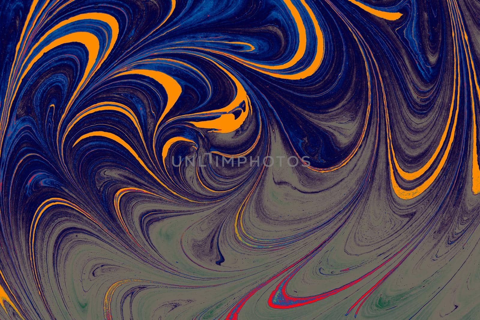 Abstract creative marbling pattern for fabric,  design background texture