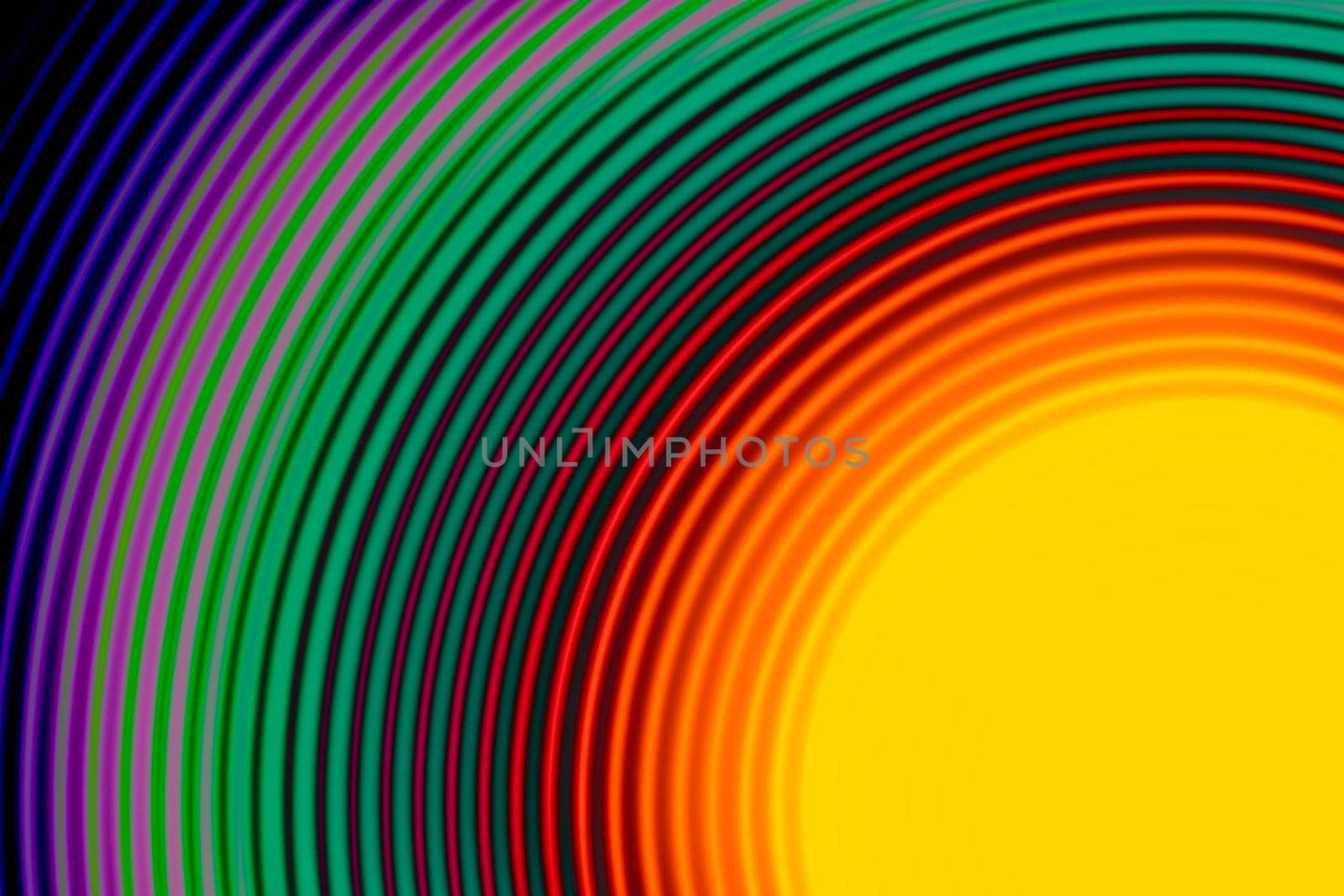 Colorful abstract background with circular lines