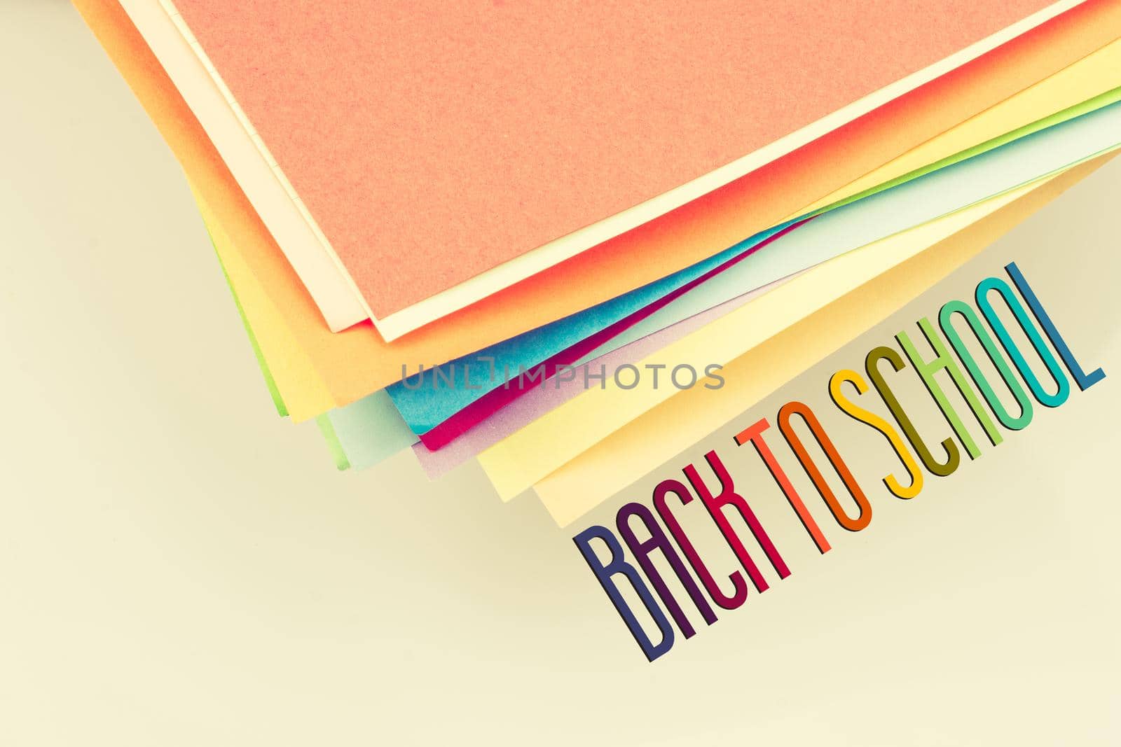 Color paper texture background by berkay