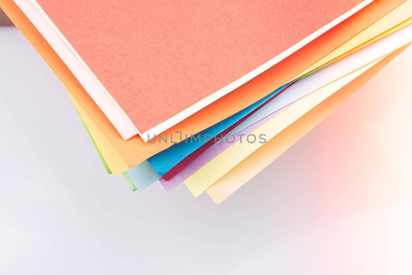 Color paperin view as  texture background