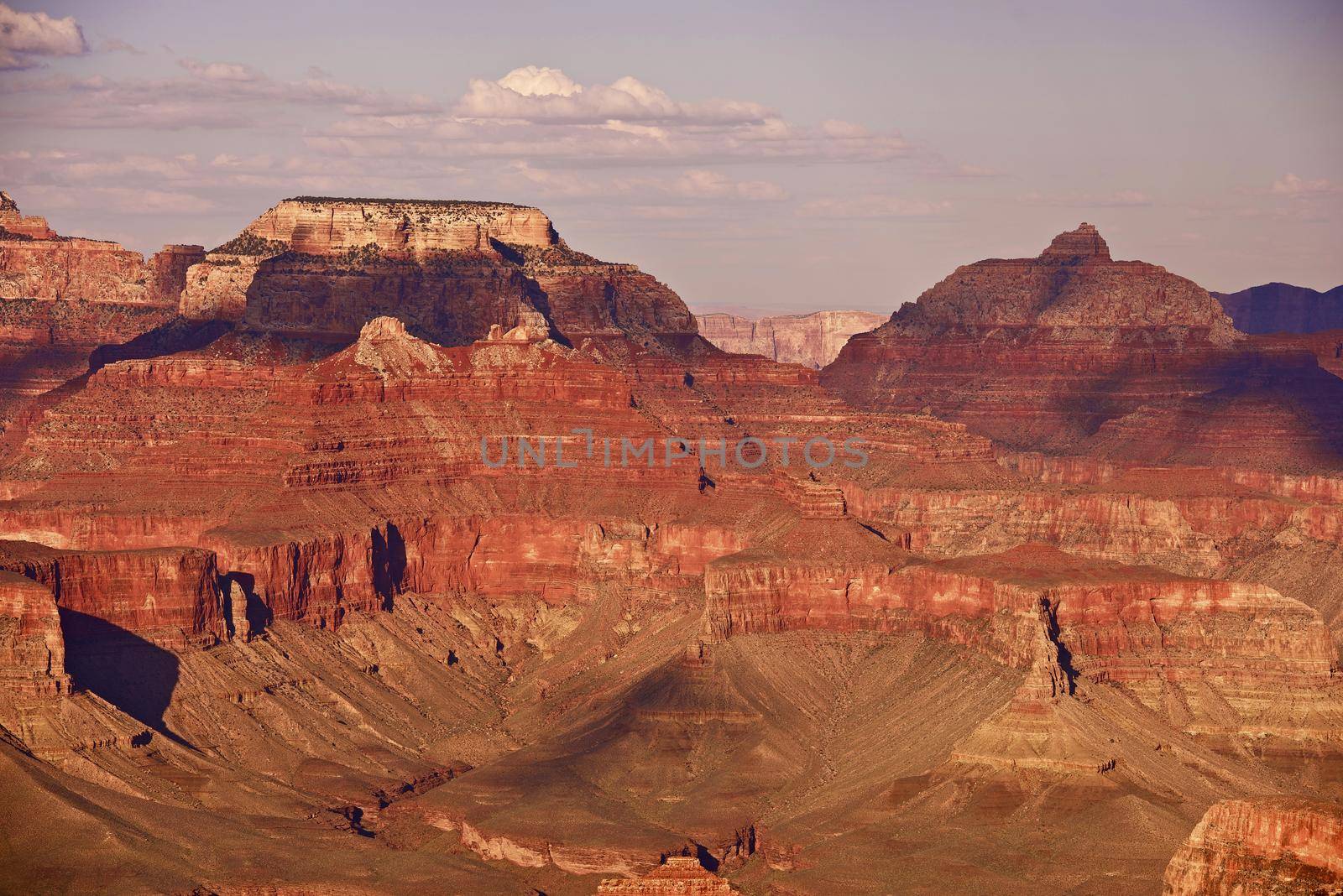Grand Canyon Arizona - Summer Sunset in Grand Canyon. Arizona Photography Collection. by welcomia