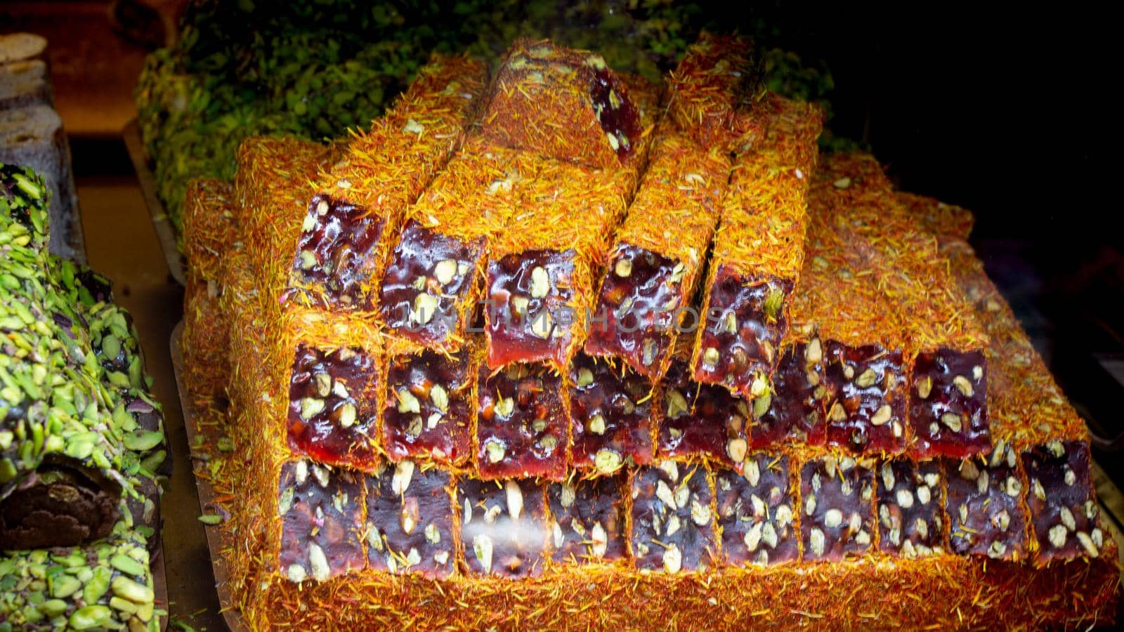 Traditional turkish delight  lokum candy by berkay