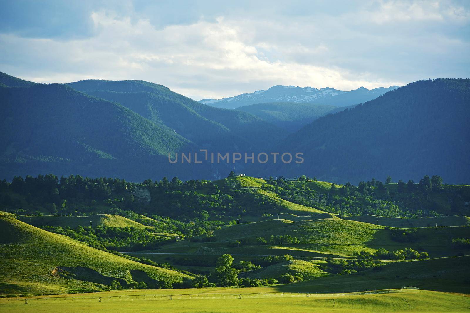 Beautiful Montana Landscape - American Rocky Mountains near Sheridan, Montana, USA.  by welcomia