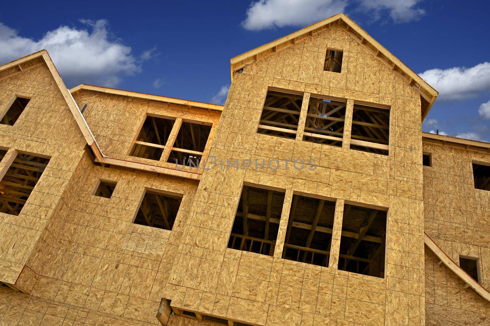 Construction Business. New Town Homes Under Construction. Construction Photo Collection.