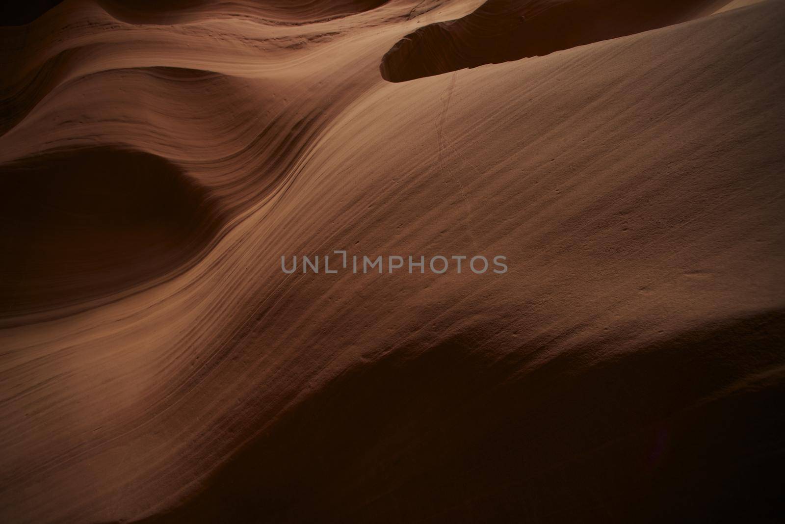 Eroded Sandstone Shapes - Elegant Nature Photo Background. Arizona Navajo Sandstone, USA.