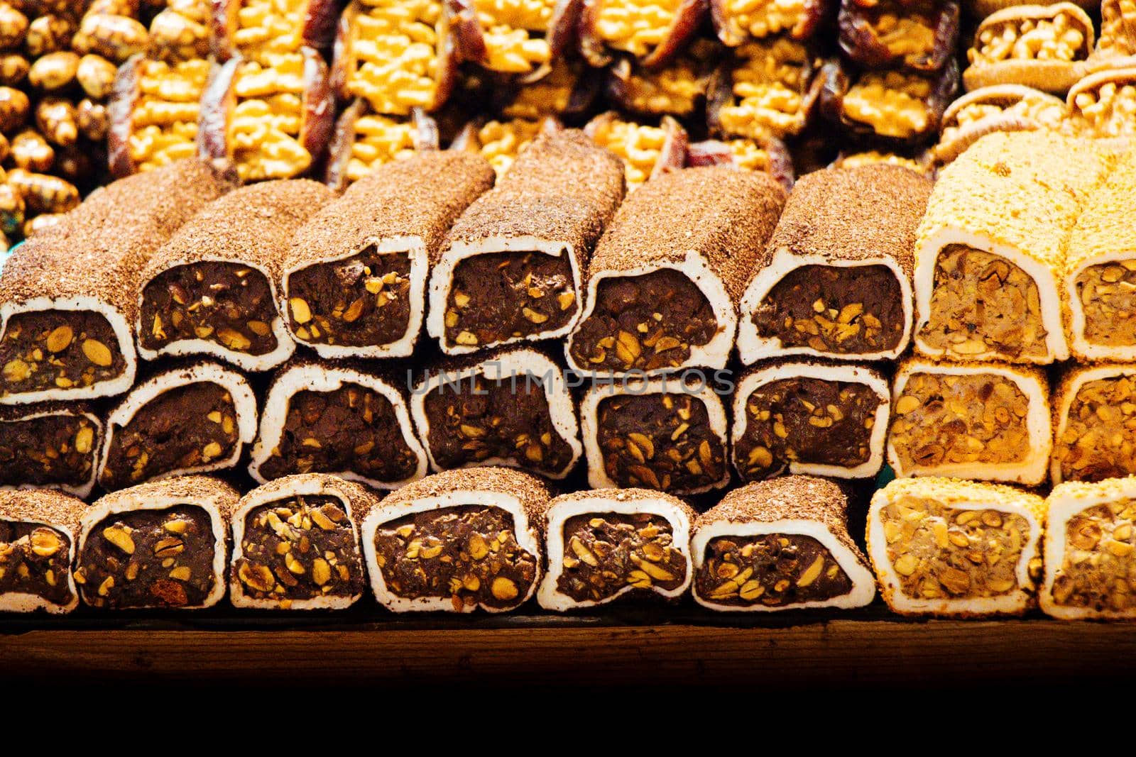 Traditional turkish delight  lokum candy by berkay