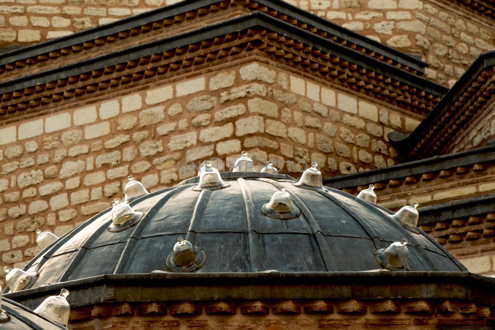 Outer view of dome in Ottoman architecture  in Turkey by berkay
