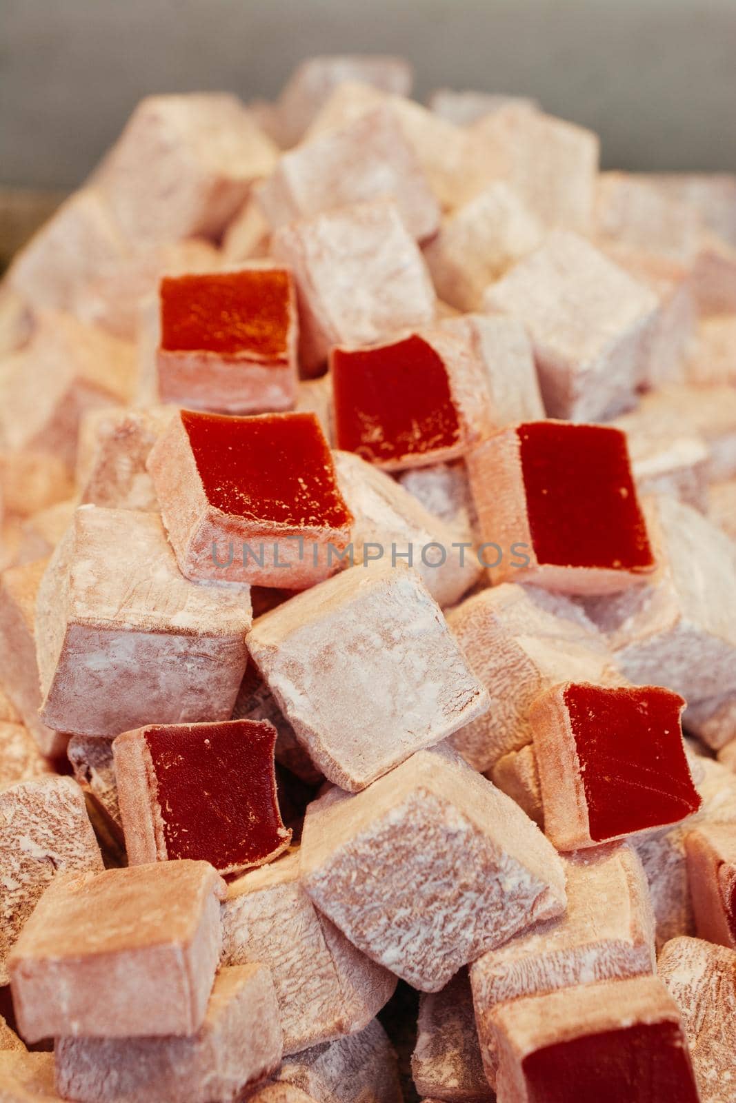 Traditional turkish delight  lokum candy by berkay
