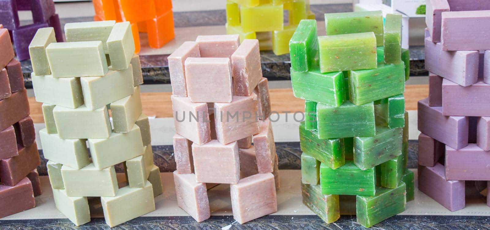 Collection of bars of hand made soap  by berkay