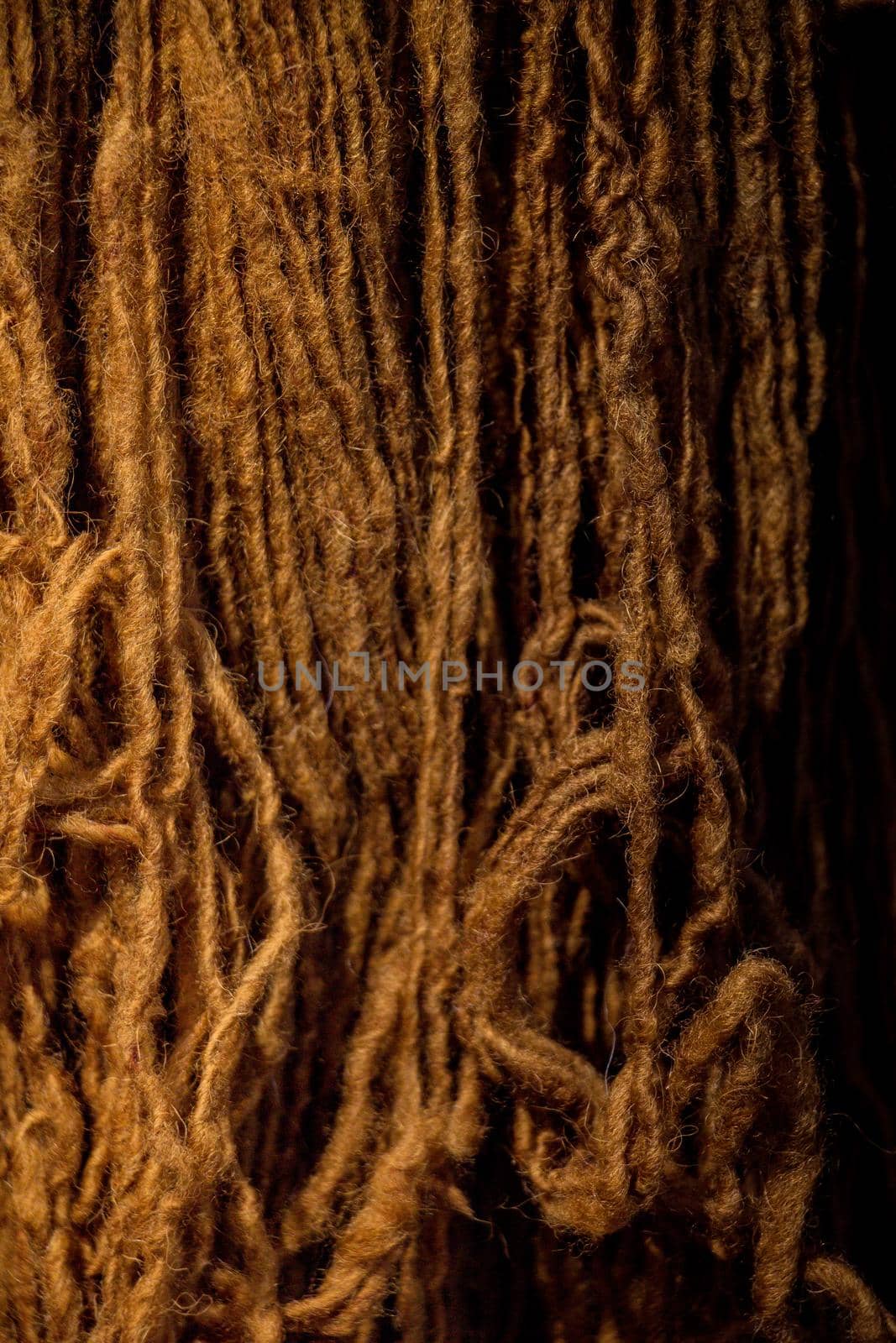 Natural wool thread dyed in color by berkay