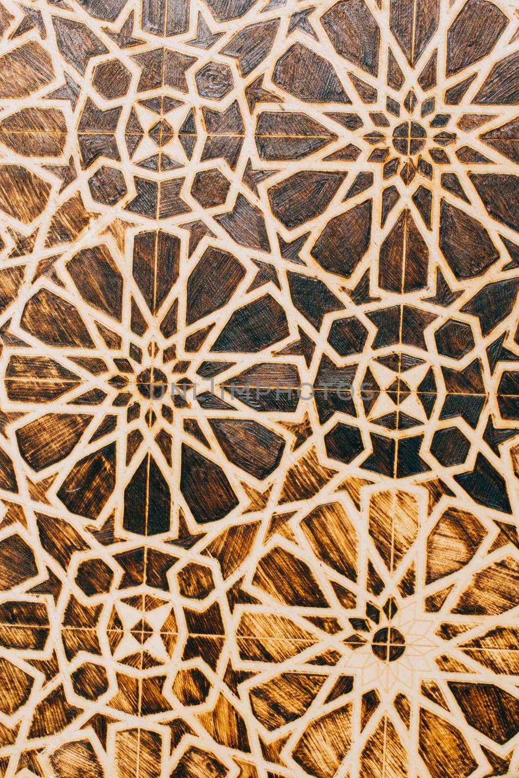 Ottoman Turkish  art with geometric patterns  by berkay