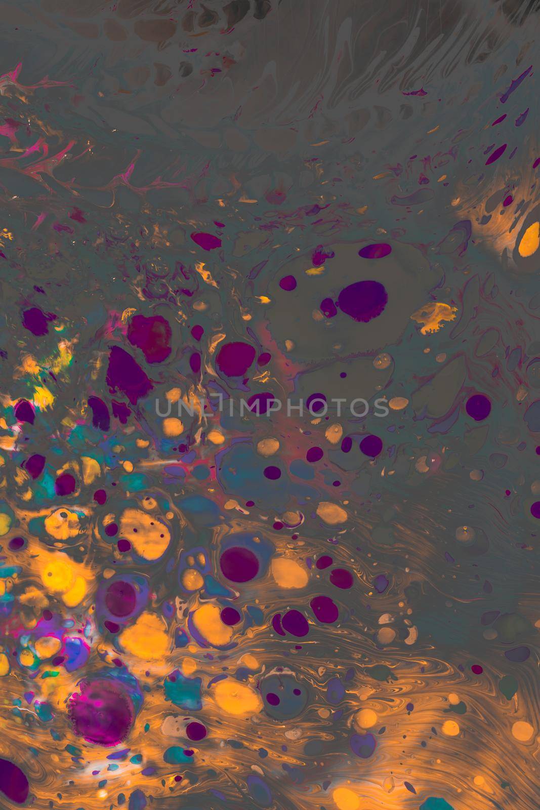 Abstract marbling art patterns  as colorful background by berkay