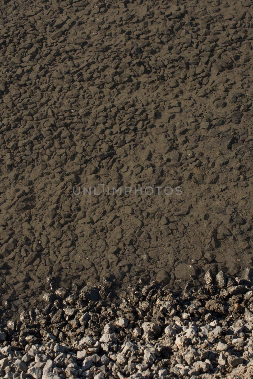 Background texture  of little gravel stones by berkay