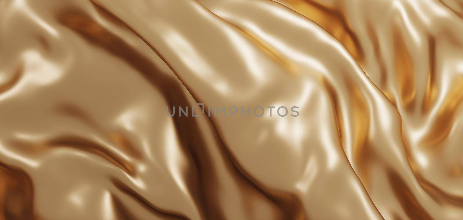 Gold luxury fabric background 3d render by Myimagine