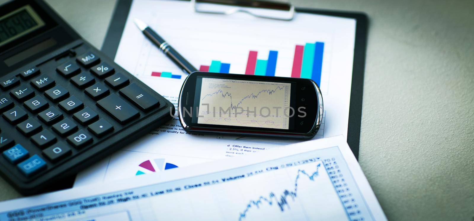 Business of financial analysis of workplace by SmartPhotoLab
