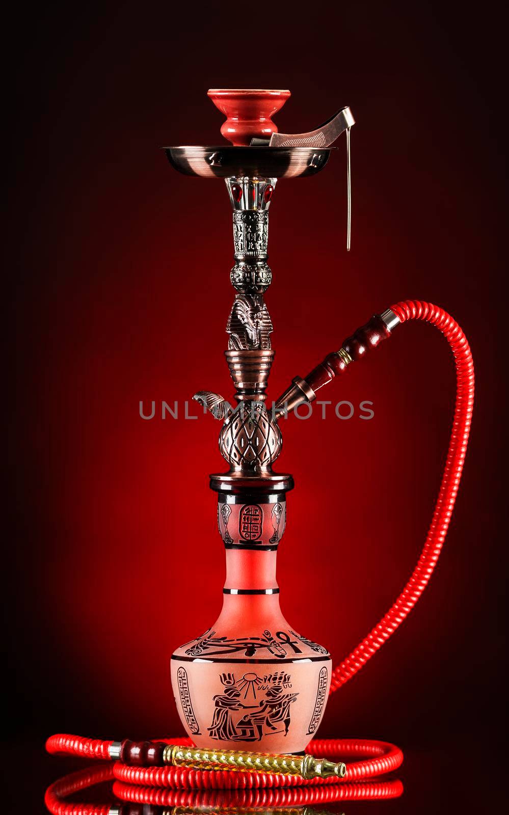 Colorful smoking hookah by nazarovsergey