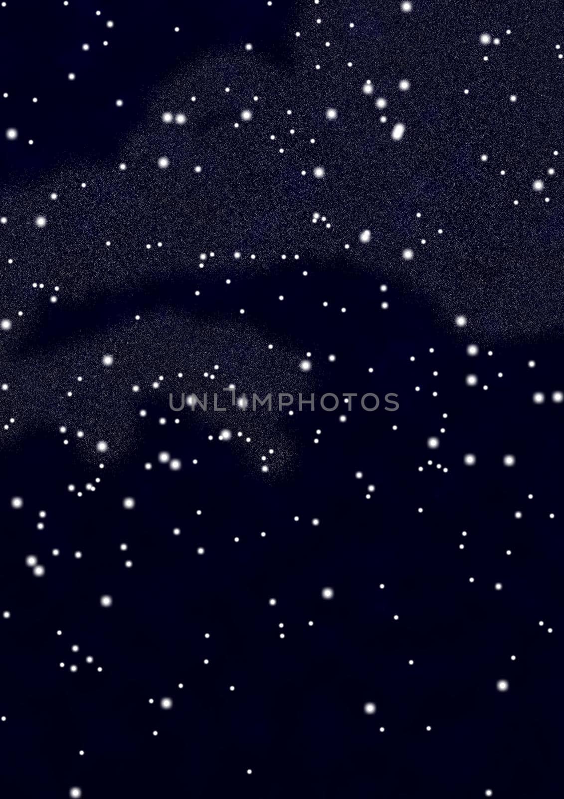 View of the southern part of the Milky Way both Zodiac constellations Scales and Scorpion