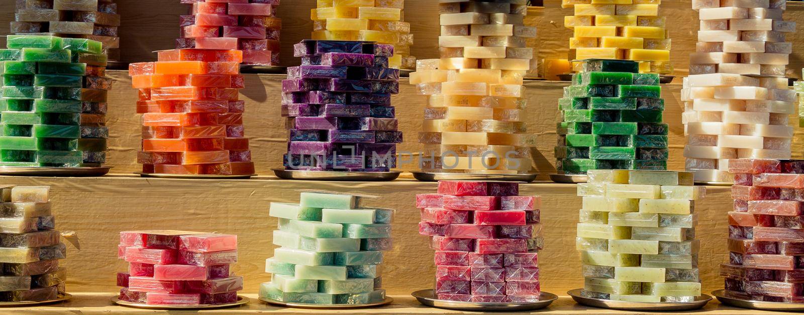 Collection of bars of hand made soap  by berkay