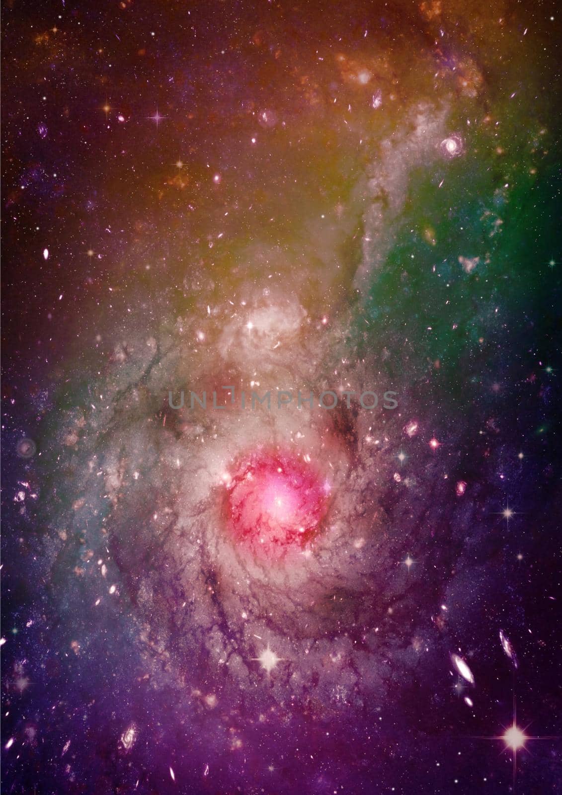 Far away spiral galaxy by richter1910