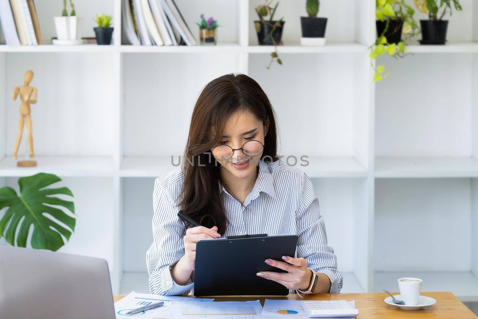 Work from home. Start a small business owner by using pens and documents, personal business income and computers to work