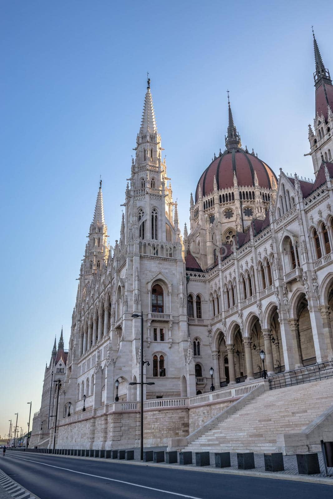 Parliament building in Budapest, Hungary by Multipedia
