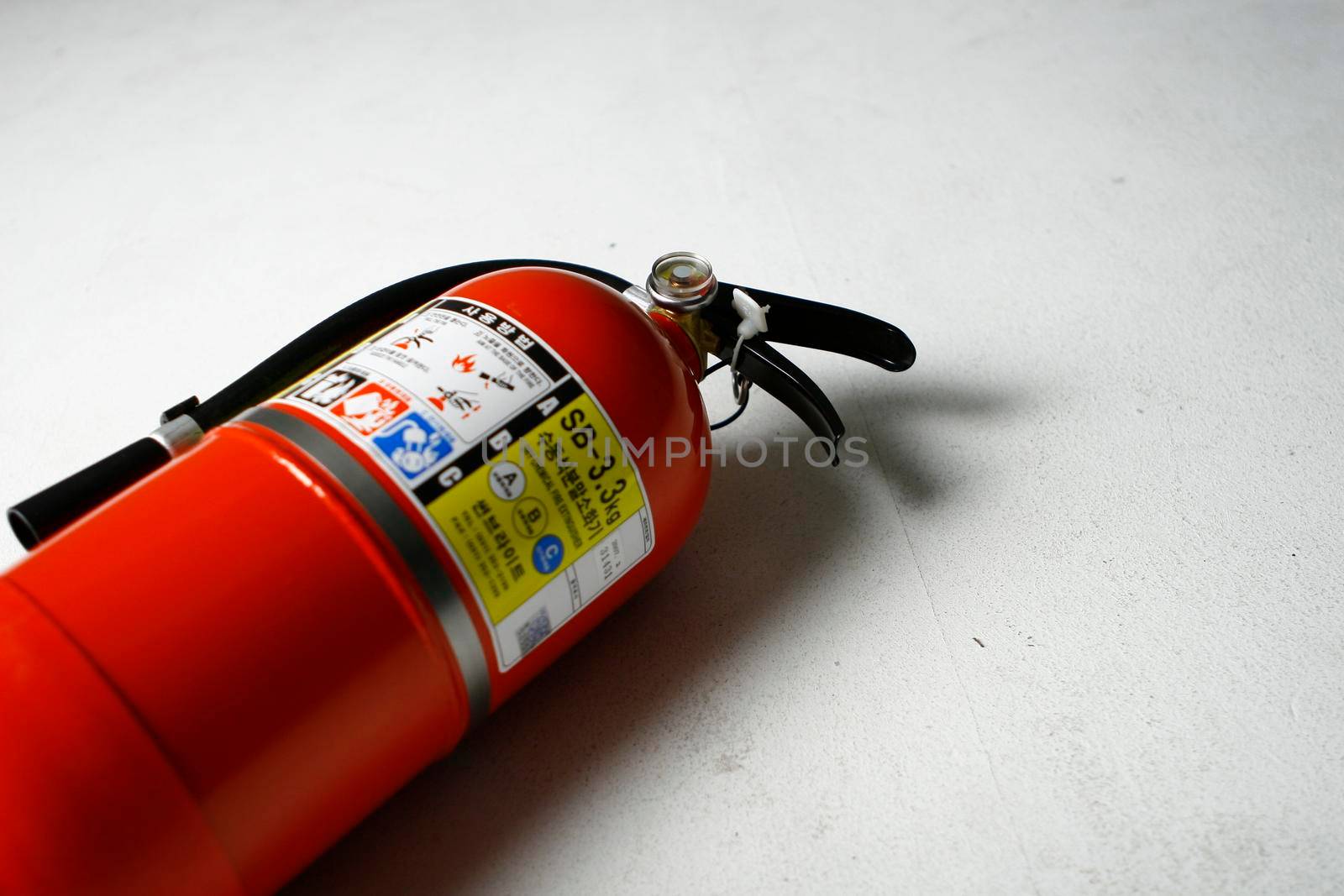 Fire Extinguisher on white background