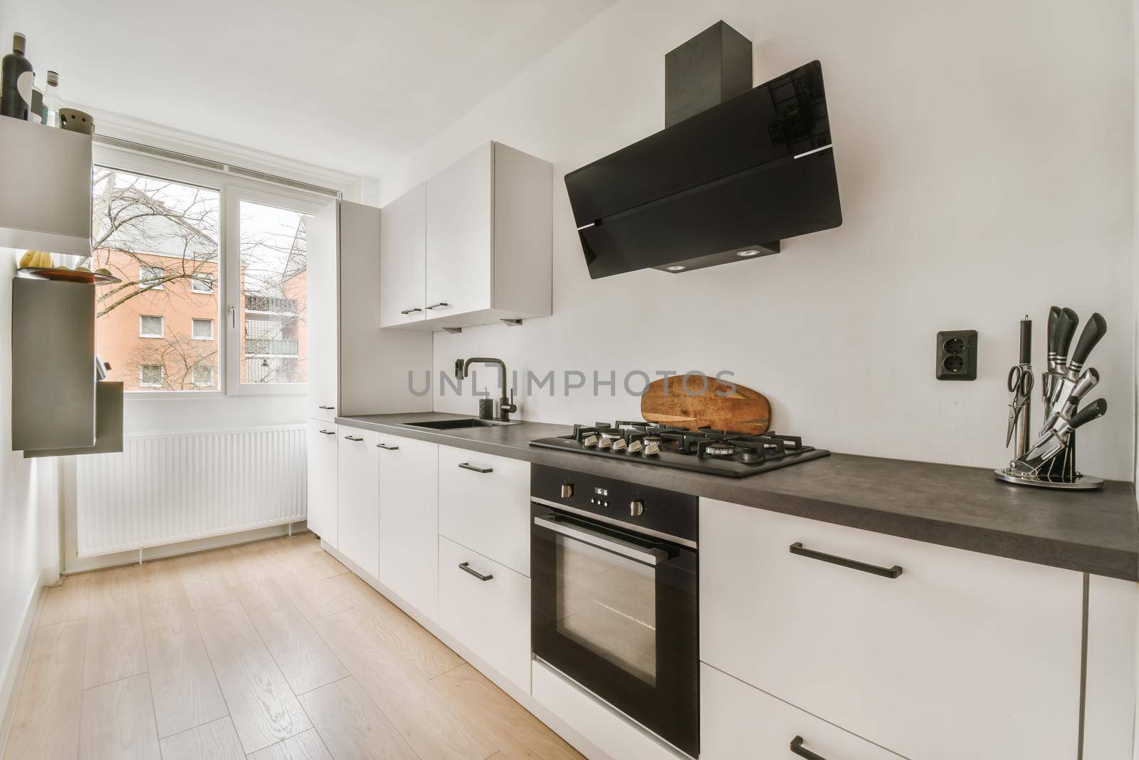 Iterior design of luxury and beautiful kitchen
