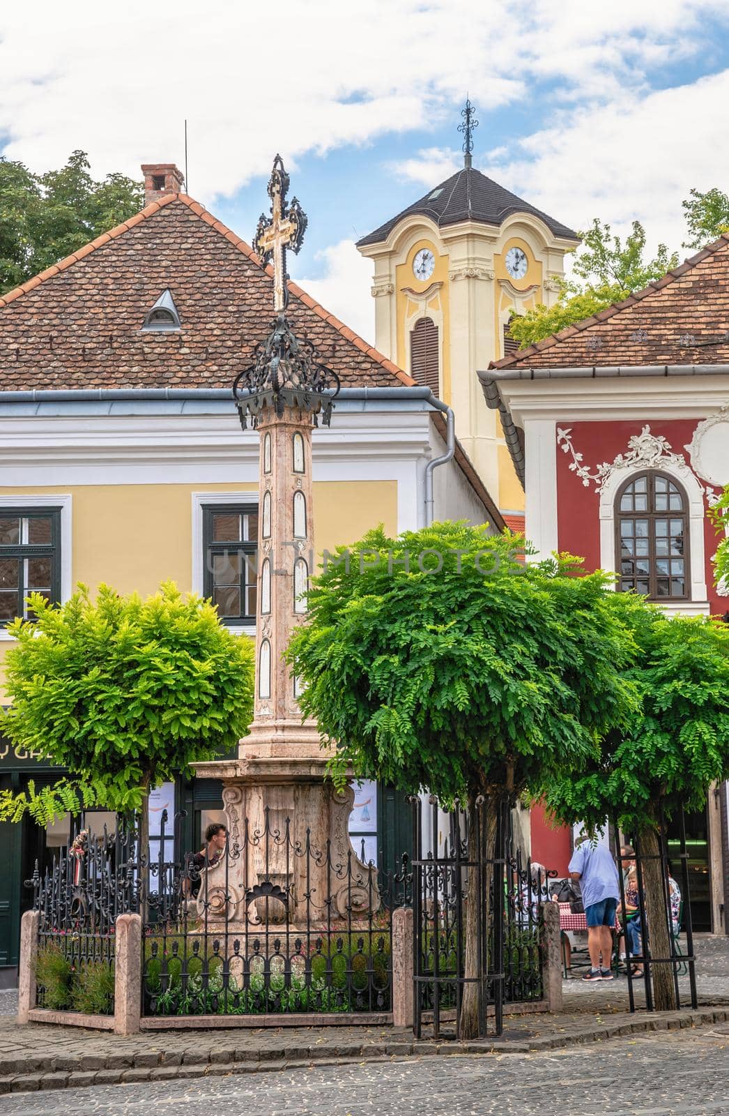 Streets of the old town of Szentendre, Hungary by Multipedia